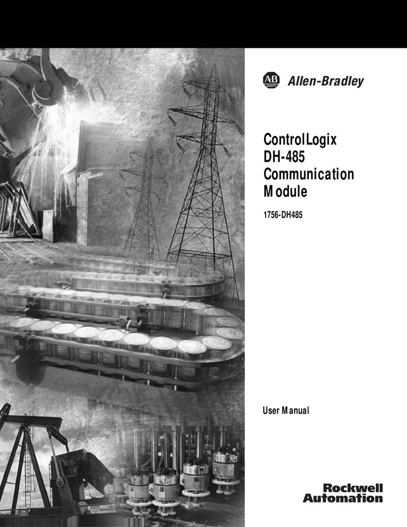 Allen-Bradley ControlLogix 1756-DH485 User manual Allen-Bradley ControlLogix 1756-DH485 User manual