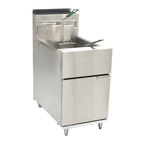 Frymaster SR42 Series, SR52 Series, SR62 Installation and operating instructions