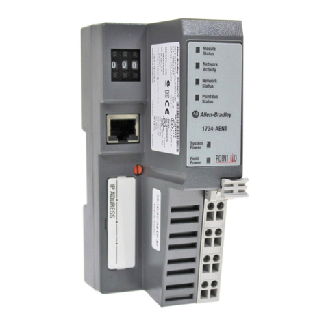 Allen-Bradley POINT I/O EtherNet/IP 1734-AENT installation instructions
