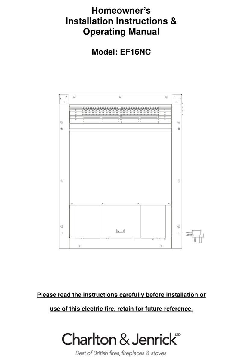 Charlton & Jenrick EF16NC Parts list manual