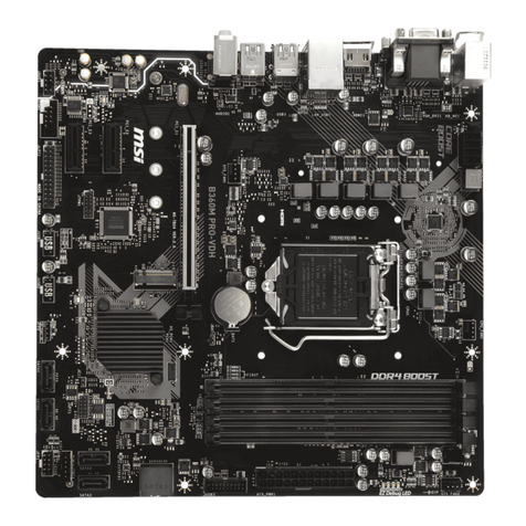 MSI B360M PRO-VDH User manual