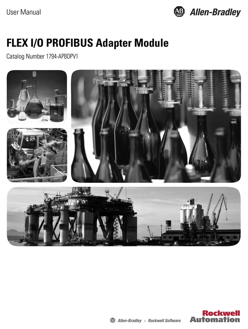 Allen-Bradley FLEX I/O PROFIBUS 1794-APBDPV1 user manual