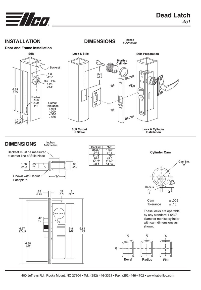 ilco 451 Series manual