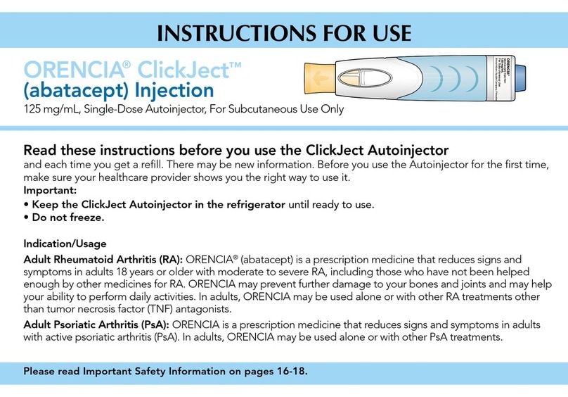 ORENCIA ClickJect Instructions for use