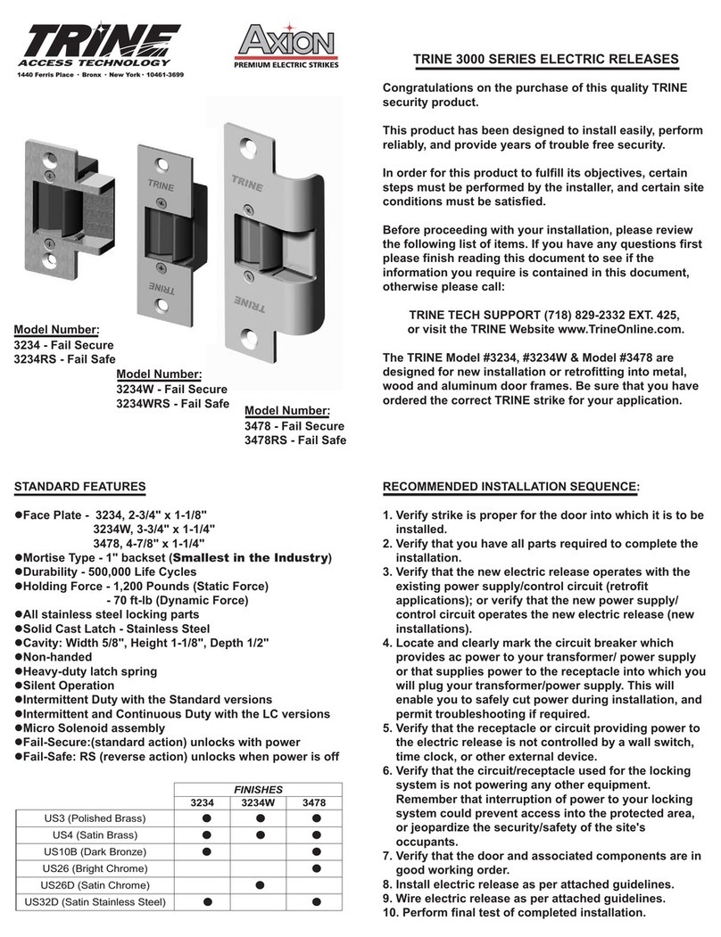 Trine 3000 Series User manual