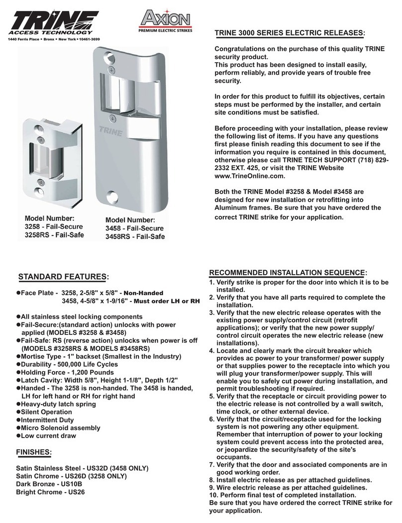 Trine 3258 manual