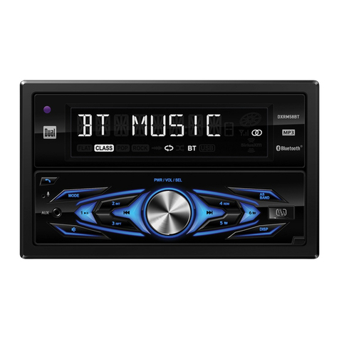 Dual DXRM58BT User manual