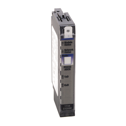 Allen-Bradley POINT I/O 1734-232ASC User manual Allen-Bradley POINT I/O 1734-232ASC User manual