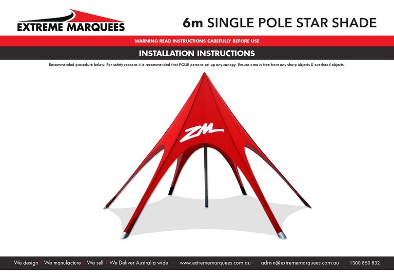 Extreme marquees FM04 installation instructions Extreme marquees FM04 installation instructions