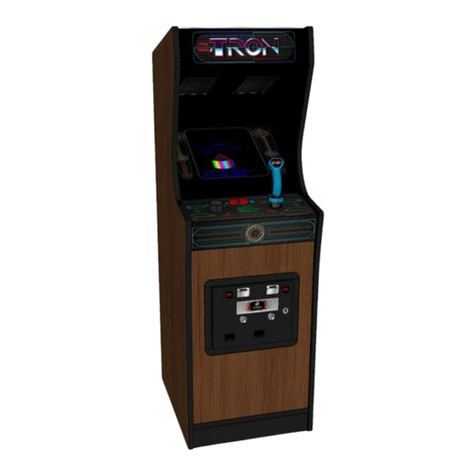 Bally Tron Upright User manual Bally Tron Upright User manual