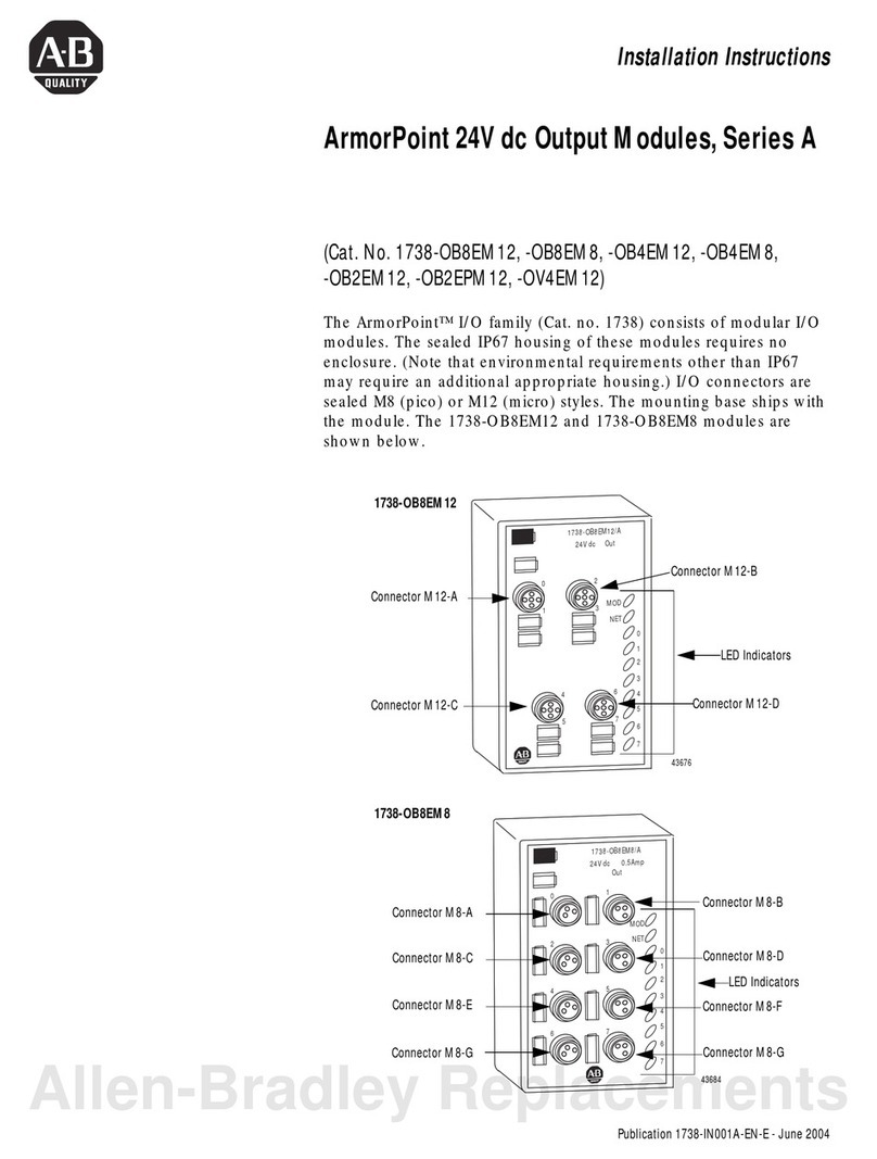 Allen-Bradley ArmorPoint A Series User manual