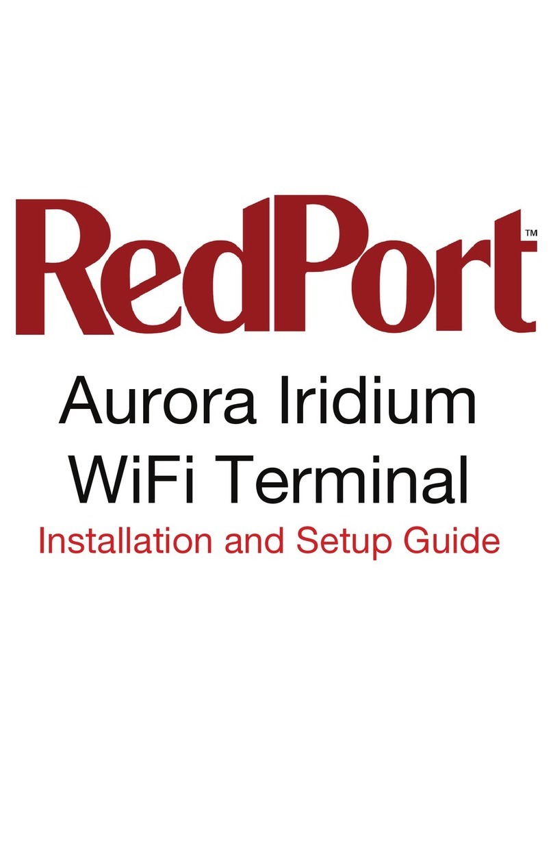 RedPort Aurora Iridium Installation and setup guide