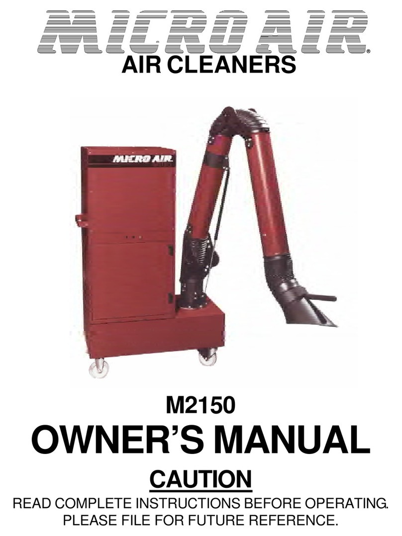 MICRO-AIR M2150 owner's manual