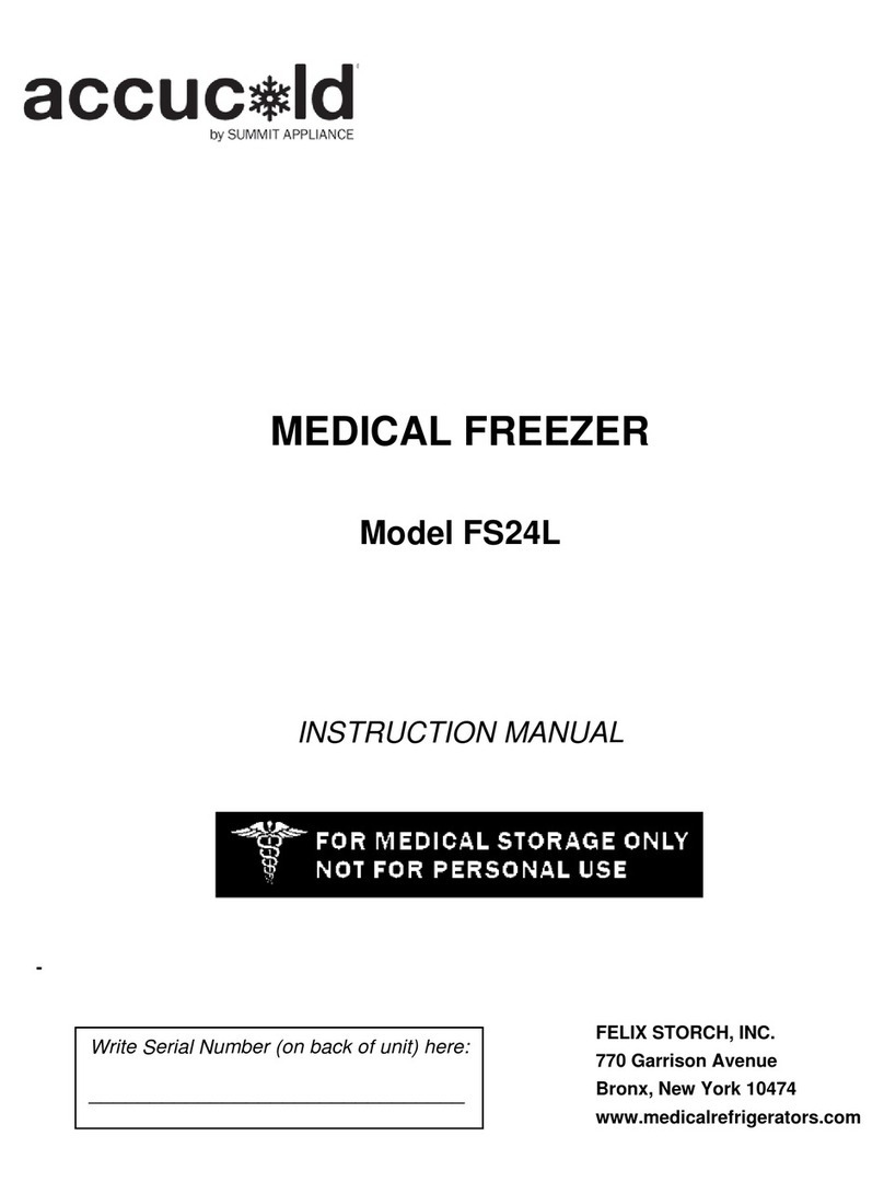 Accucold FS24L User manual