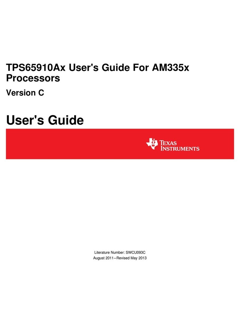 Texas Instruments TPS65910A Series user guide Texas Instruments TPS65910A Series user guide