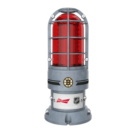 Budweiser RED LIGHT instruction manual