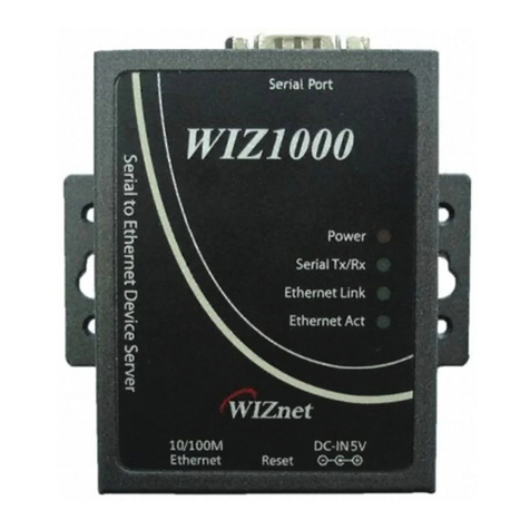 Wiznet WIZ1000 user manual