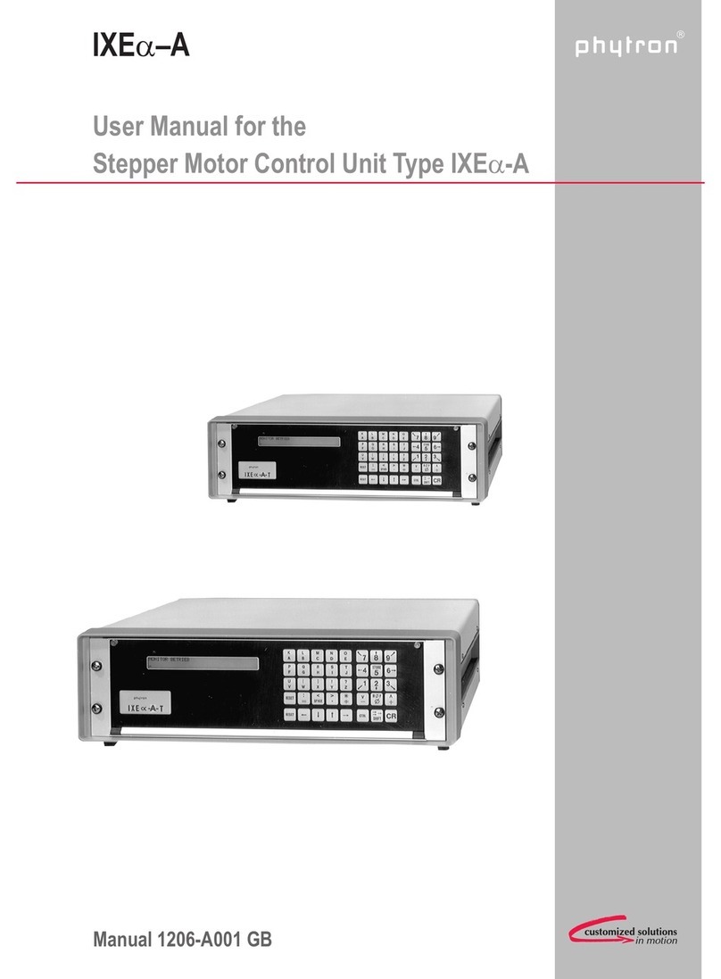 phytron IXEa-A Series User manual