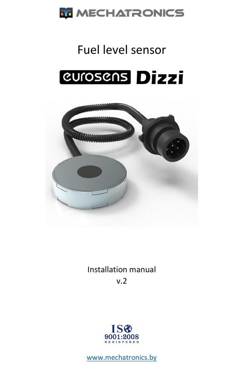 Mechatronics Eurosens Dizzi installation manual