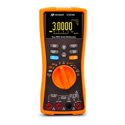 Keysight Technologies U1273A user guide
