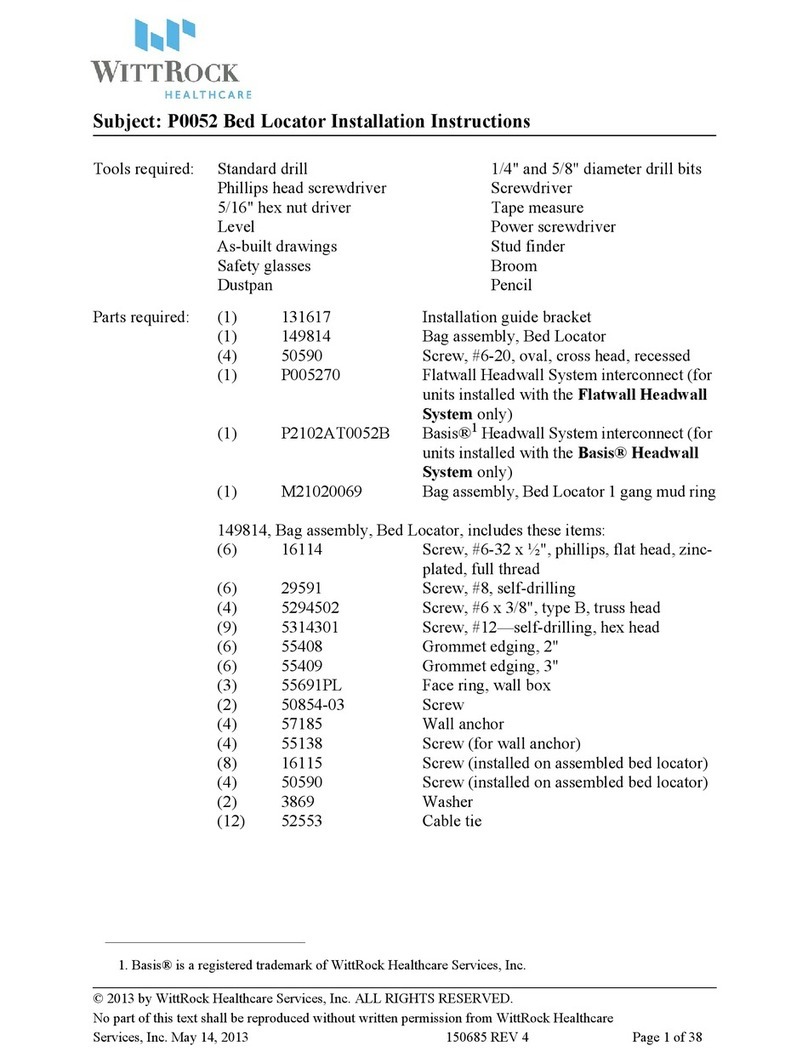 WittRock P0052 installation instructions