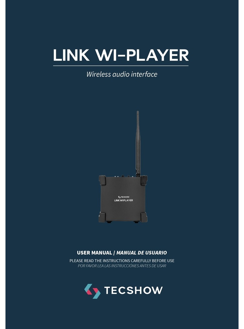 TECshow LINK WI-PLAYER user manual
