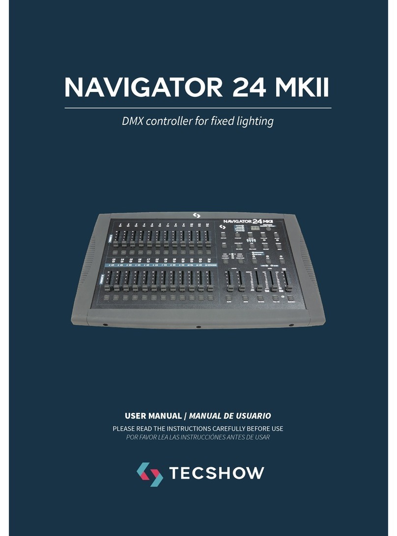 TECshow NAVIGATOR 24 MKII User manual
