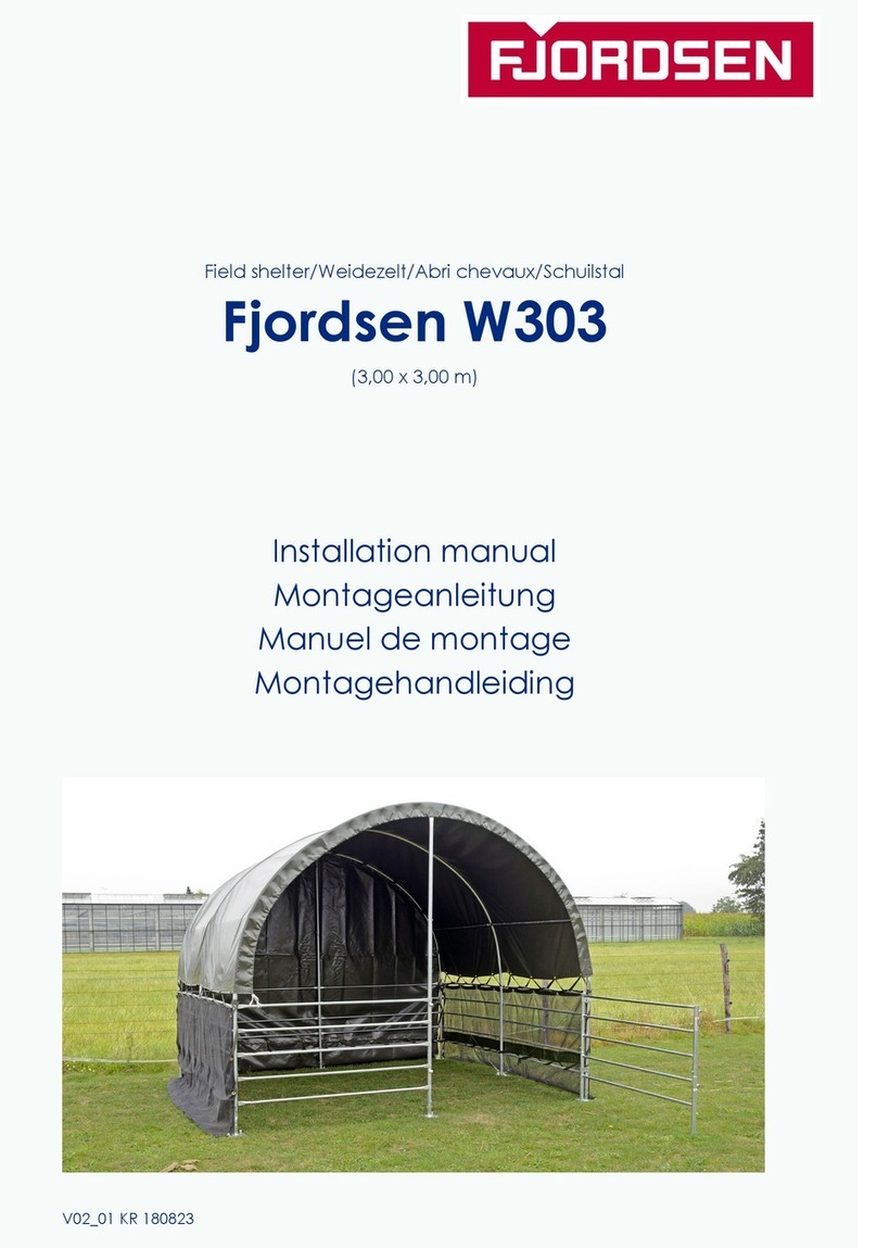 Fjordsen W303 installation manual