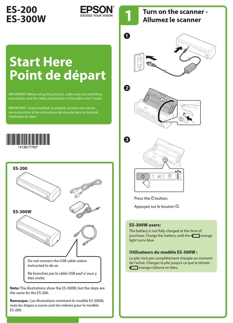 Epson ES-200 Instruction Manual Epson ES-200 Instruction Manual