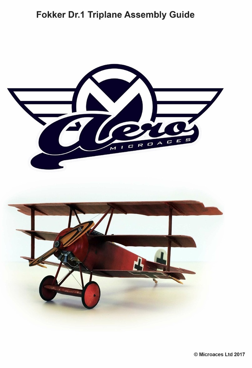 Aero Microaces Fokker Dr.1 Triplane Assembly guide