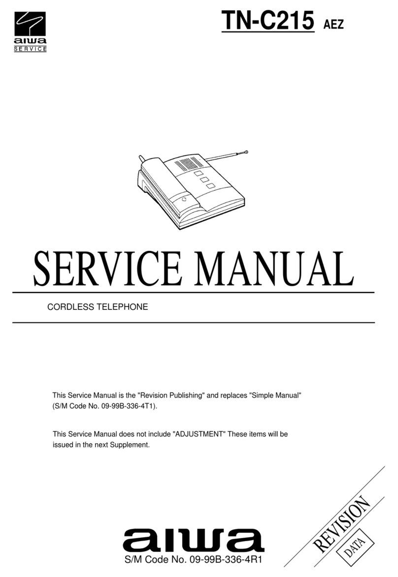 Aiwa TN-C215 Service manual