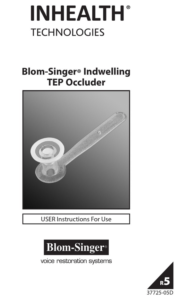 inhealth Blom-Singer Instructions for use