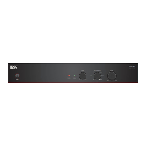 OSD Audio SMP250 owner's manual