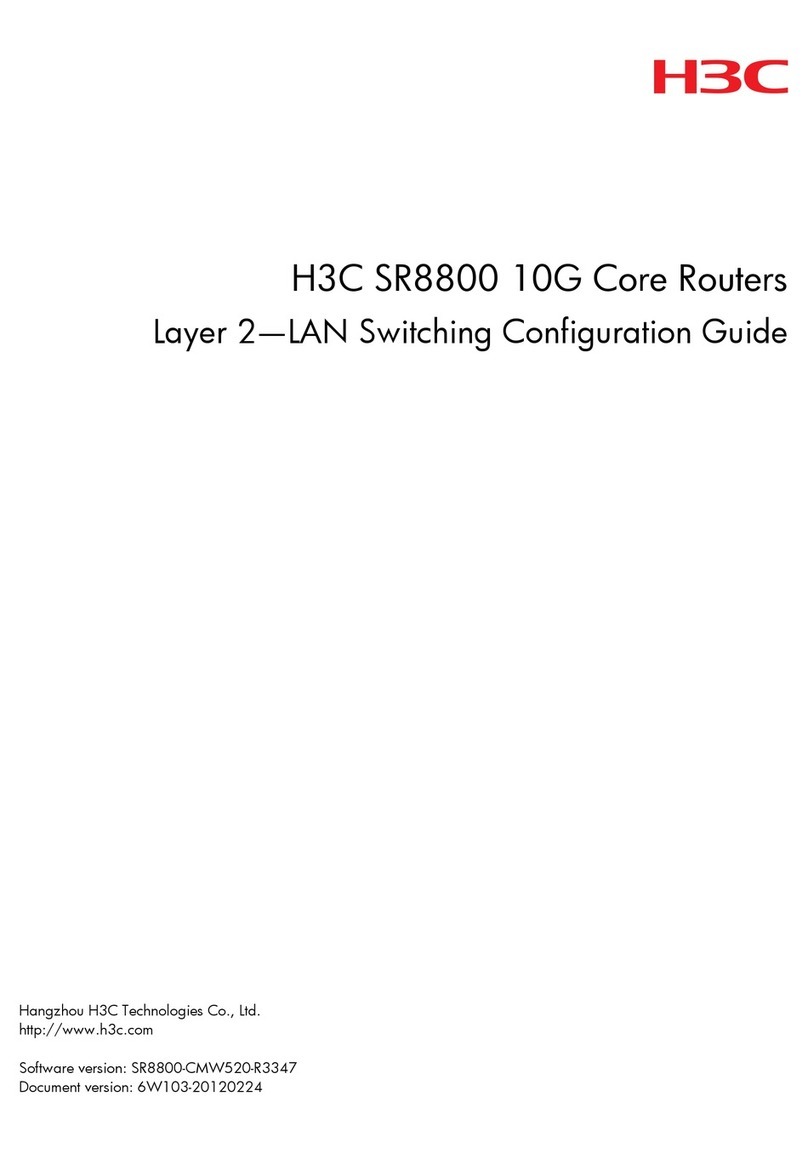 H3C SR8800 IM-FW-II User manual