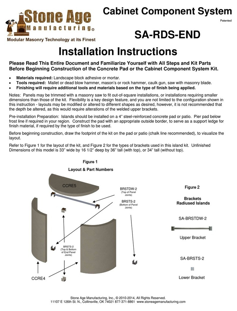 StoneAge SA-RDS-END installation instructions