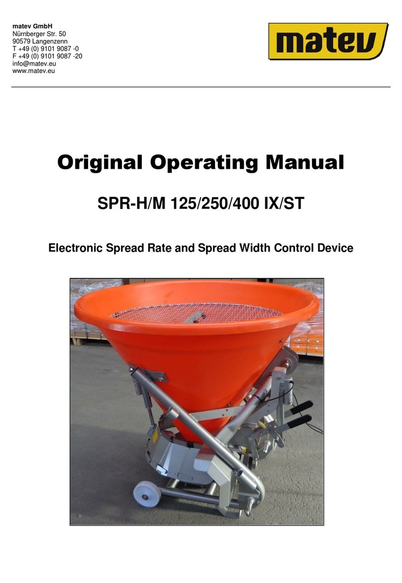 matev SPR-H/M 125 IX Original operating manual