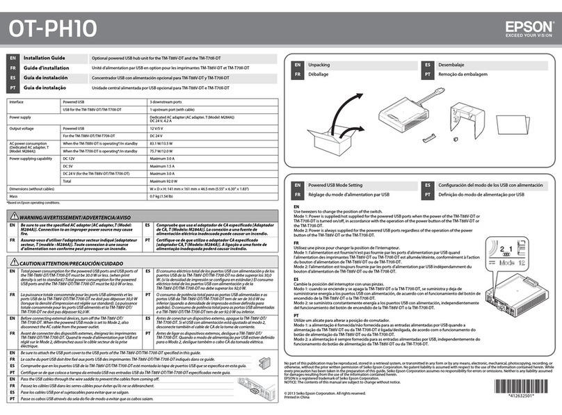 Epson OT-PH10 installation guide