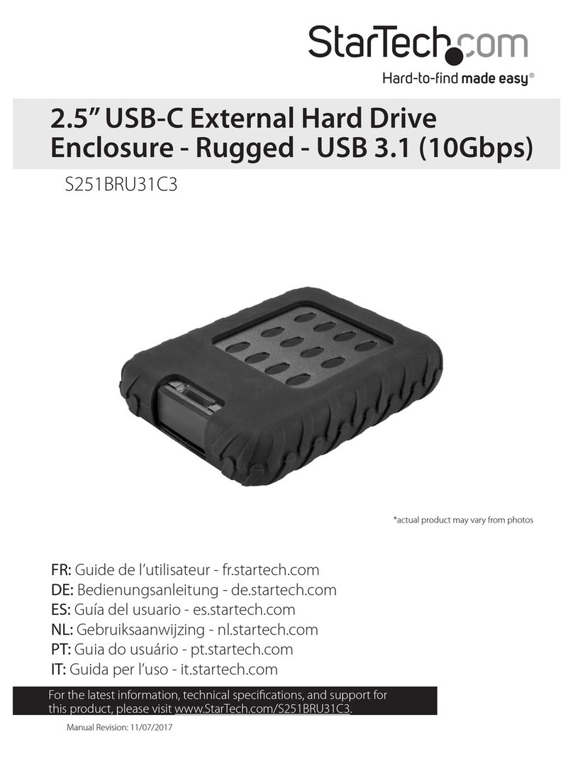 StarTech.com S251BRU31C3 User manual