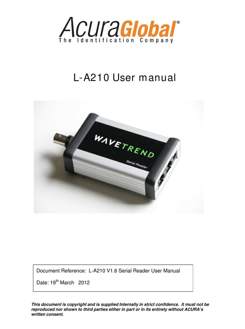 Acura Global Wavetrend L-A210 user manual