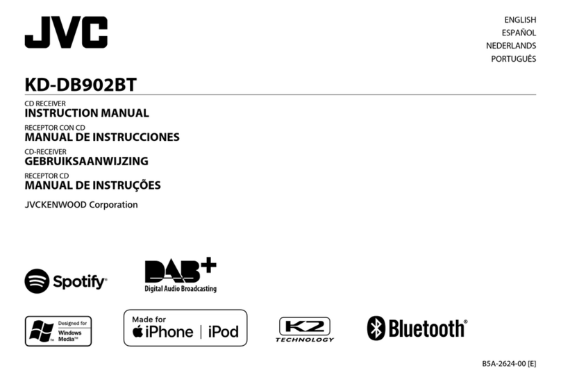 JVC KD-DB902BT User manual