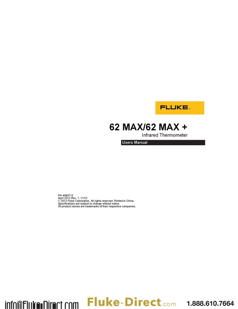 Fluke 62 MAX user manual