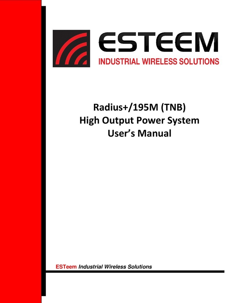 ESTeem Radius+/195M TNB user manual