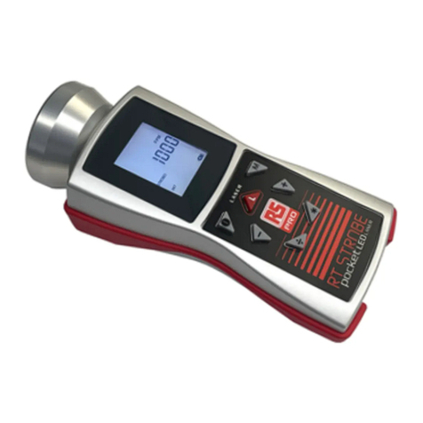 RS PRO Stroboscope pocket LED operating instructions