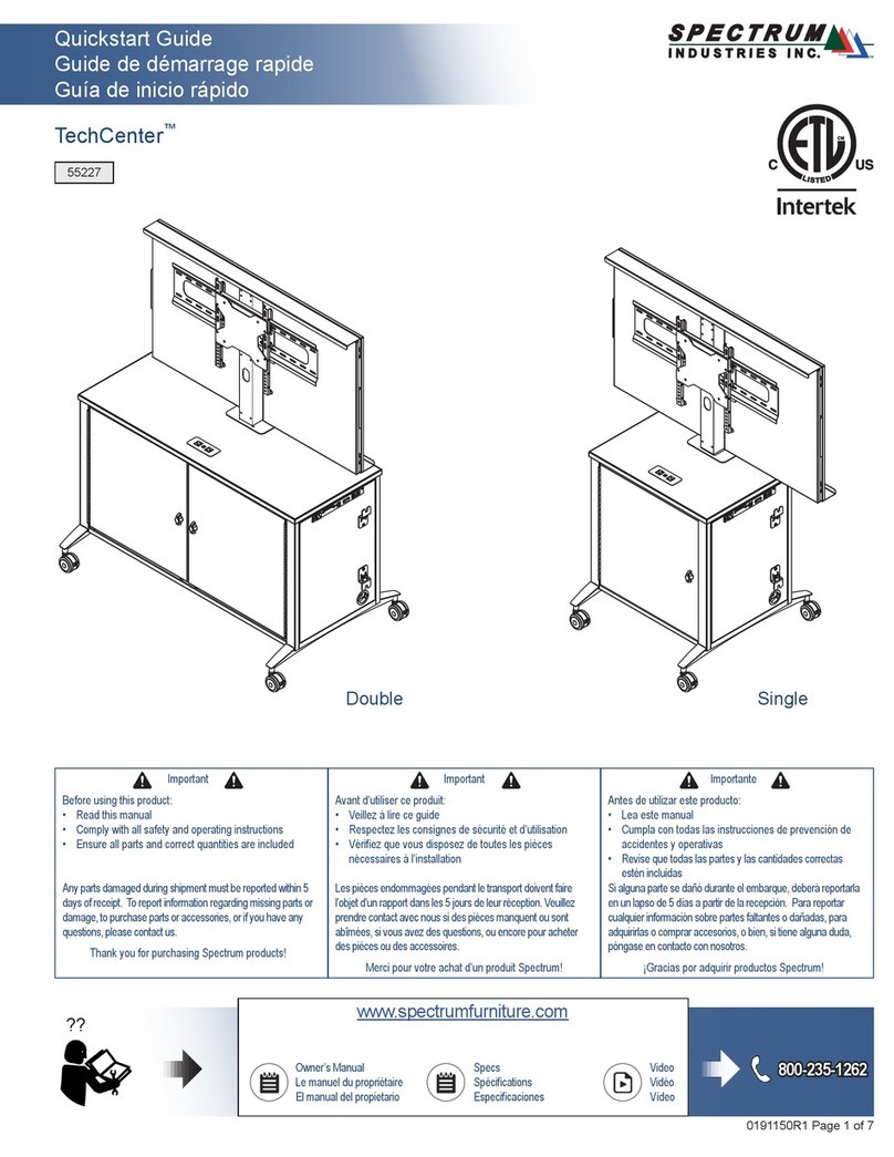 Spectrum Industries Single Techcenter quick start guide