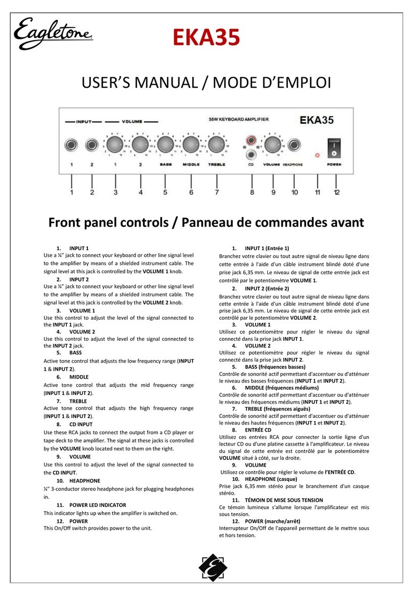 Eagletone EKA35 user manual