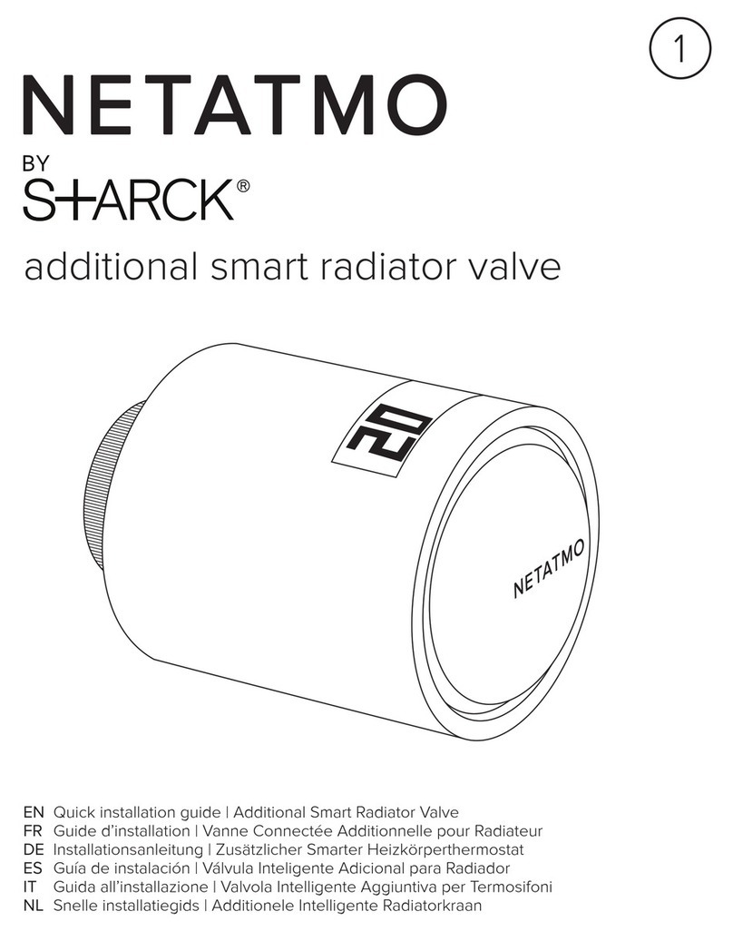 Netatmo S+ARCK User manual