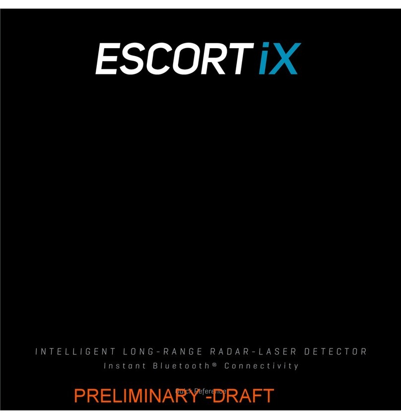Escort iX manual