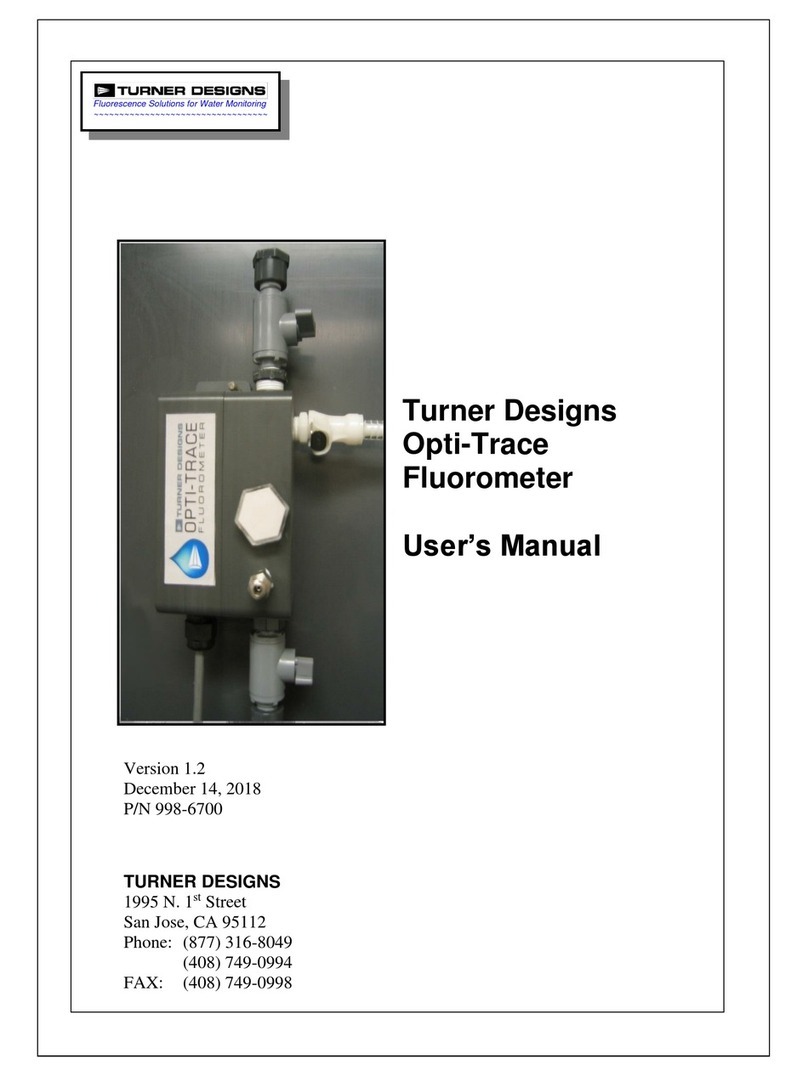 Turner Designs Opti-Trace user manual