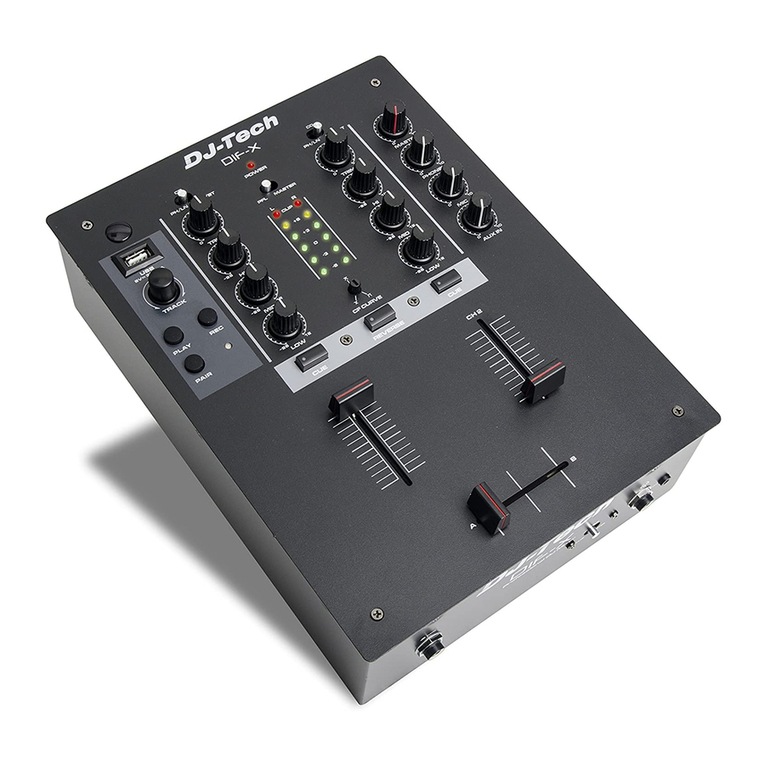 DJ-Tech DIF-X user manual