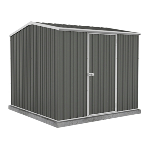 ABSCO SHEDS 23301GK User manual ABSCO SHEDS 23301GK User manual